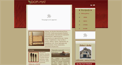 Desktop Screenshot of e-trzcina.eu
